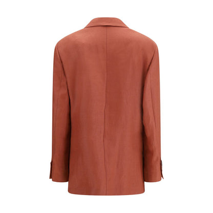 This Blazer by Brunello Cucinelli for women in linen multicolor & natural presents a tailored silhouette, meticulously tailored with a tailored and distinctive for a tailored finish.