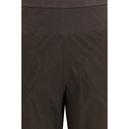 Casual Pants by Rick Owens for women in cupro silk satin brown & peach features a refined silhouette with a refined regular-fit, defined by a and a refined long for a refined finish.