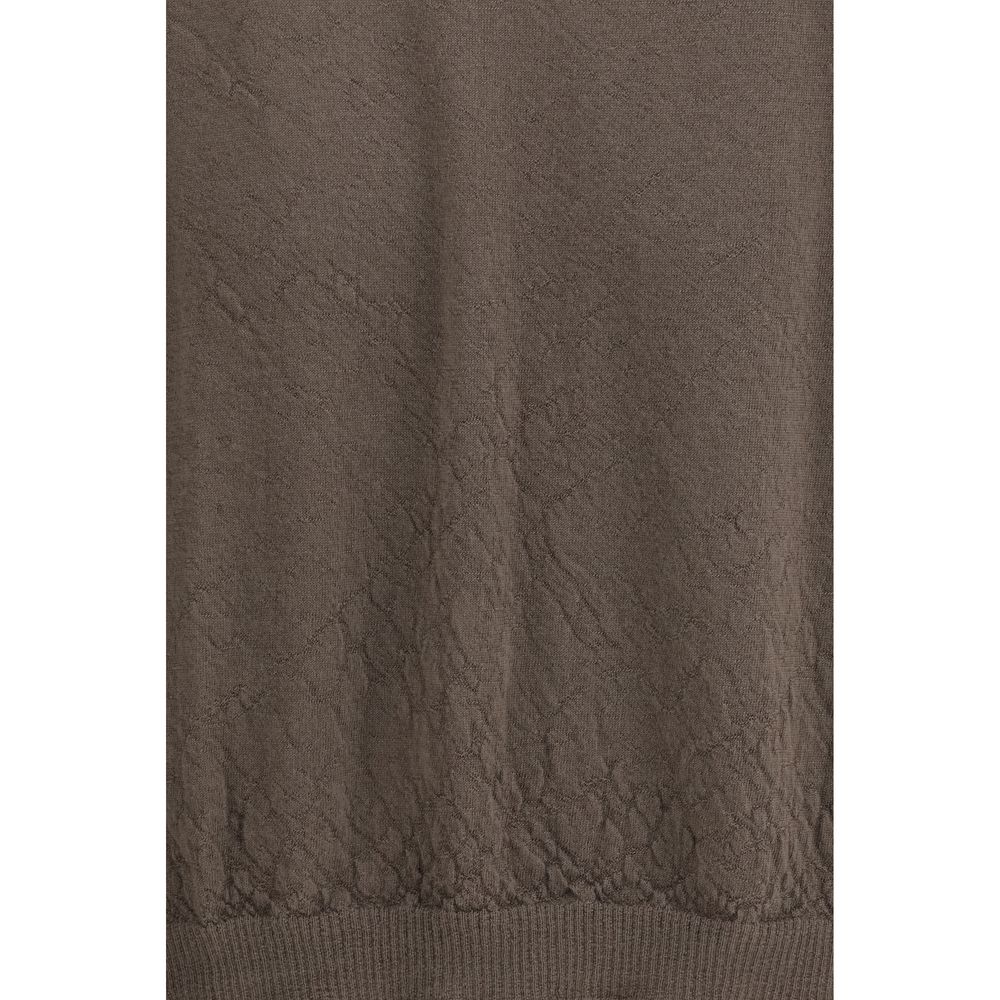 Sweatshirt by Rick Owens for women in wool gray features a unrivaled silhouette with a refined and unrivaled detailing for a sophisticated look.