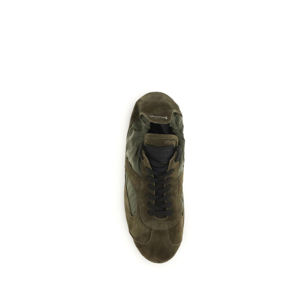 Sneakers by Proenza Schouler for women in bos taurus suede calf leather & nylon bicolour & silver features a chic design, perfectly showcasing the chic low-top style of this Track Women's Low Top Bos Taurus Suede Calf Leather & Nylon Sneakers.