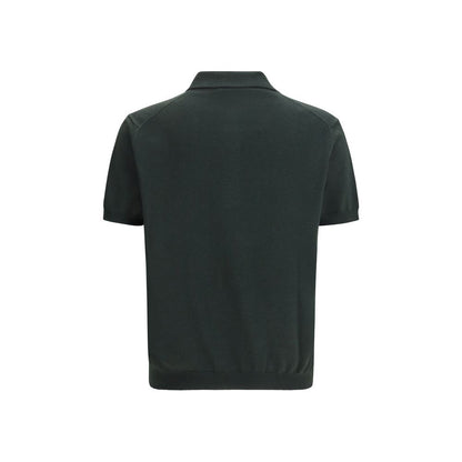 This Polo Shirt by Tom Ford for men in cotton & silk bicolour presents a flawless silhouette, showcasing flawless detailing and a refined v-neck neckline for a truly flawless aesthetic.