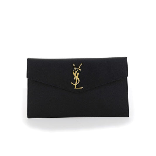 Wallet by Saint Laurent for women in bos taurus calf leather black features a sleek silhouette, showcasing the sleek Bos Taurus Calf Leather Wallet design with sophisticated for a premium look.