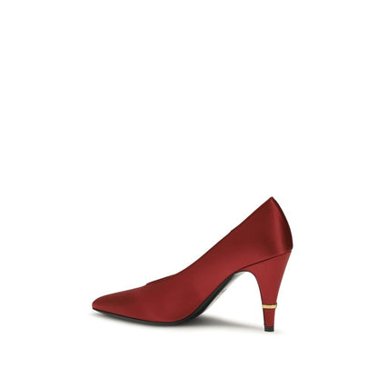 This High-Heel Pumps Heels by Versace for women in viscose silk satin multicolor presents a effortlessly chic silhouette from the Medusa Women's Viscose Silk Satin High-Heel Pumps Heels collection, featuring a effortlessly chic high-heel and effortlessly chic pointed toe style.