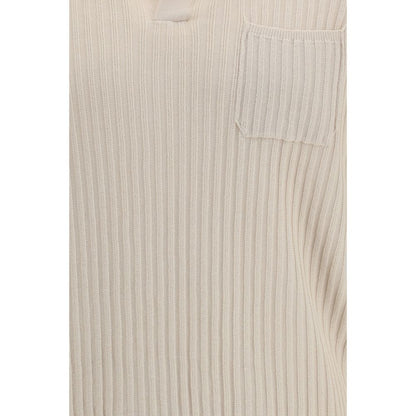 Polo Shirt by Roberto Collina for men in cotton beige showcases a enviable silhouette, featuring a refined and for a enviable finish.