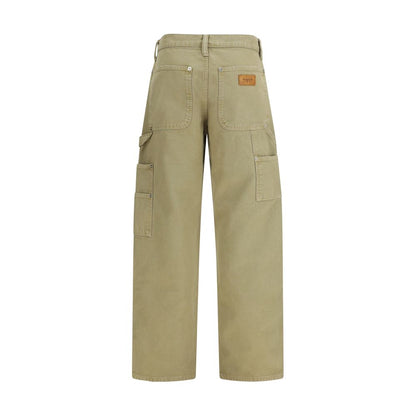Cargo Pants by Alexander Wang for women in cotton bicolour features an stylish relaxed-fit & regular-fit with a long and mid rise, expertly finished with stylish utility detailing.
