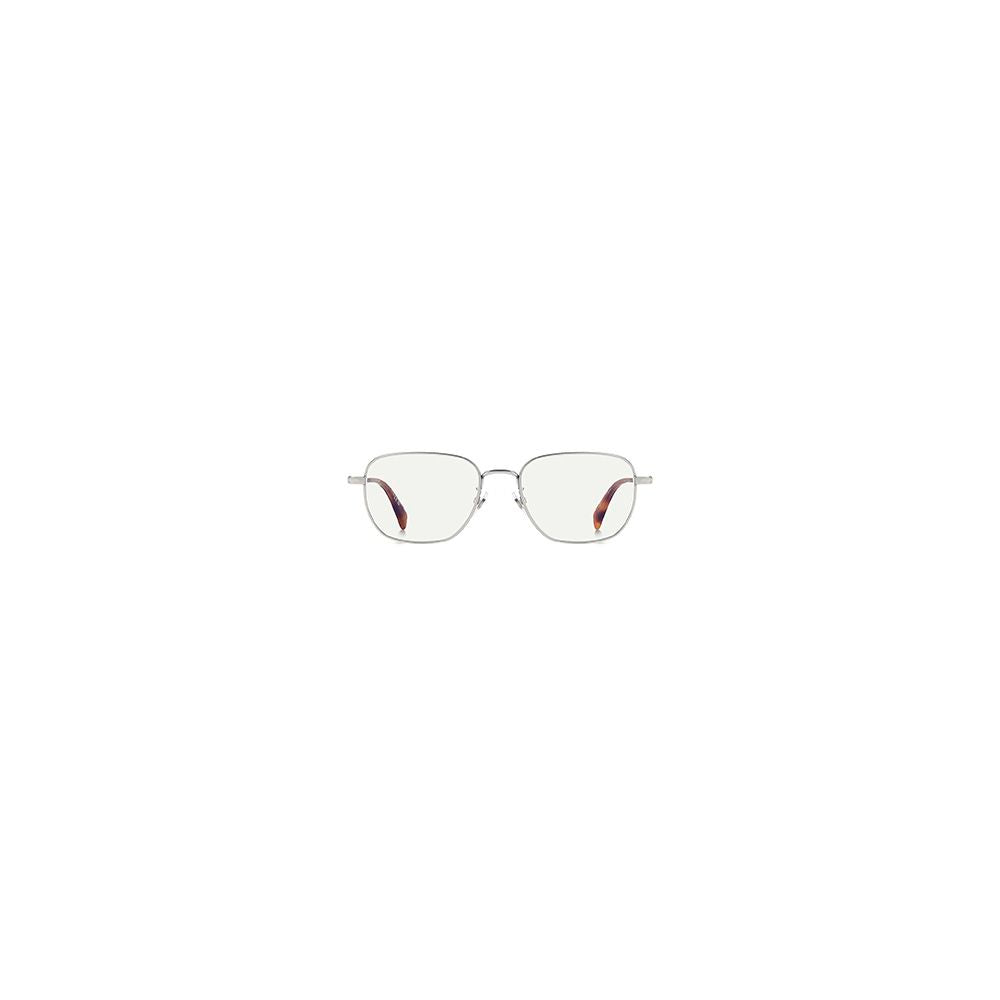 Eyeglasses Frames by David Beckham for men in and gray showcases a refined silhouette, detailed with a gunmetal coloured frame finish and a sophisticated full-frame frame design.