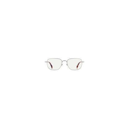 Eyeglasses Frames by David Beckham for men in and gray showcases a refined silhouette, detailed with a gunmetal coloured frame finish and a sophisticated full-frame frame design.