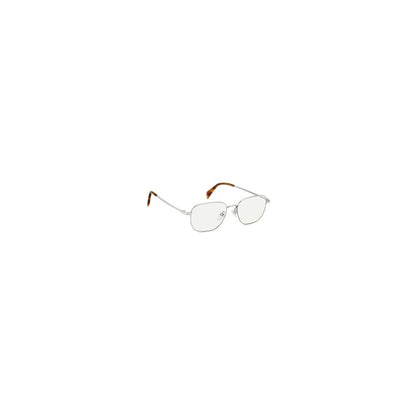 Eyeglasses Frames by David Beckham for men in gray showcases a reflective silhouette, artfully incorporating a sophisticated gunmetal coloured frame with a distinct full-frame frame design.