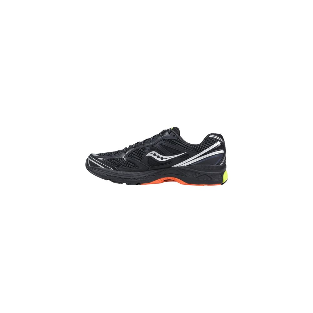 Saucony Men's Athletic Polyethylene Polurethane & Mesh Sneakers - Black