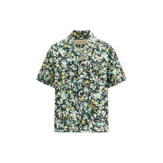 Shirt by Valentino Garavani for men in cotton multicolor, patterned, floral & print presents a discerning silhouette, showcasing a sophisticated and for a truly discerning finish.