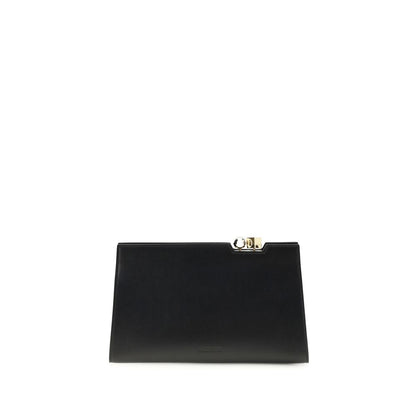 Shoulder Bag by Jacquemus for women in bos taurus calf leather black, gold & silver features an effortlessly chic silhouette with a secure magnetic, ample , and versatile shoulder-strap & handle for effortlessly chic everyday luxury.