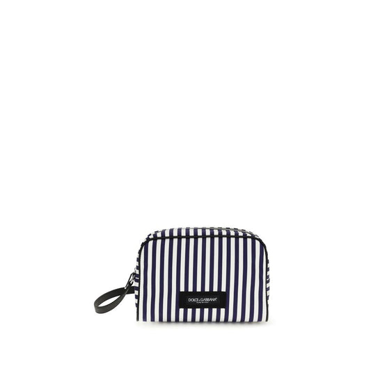 Handbag by Dolce & Gabbana for unisex in bos taurus nubuck calf leather polyester & viscose multicolor, palladium, signature & striped features a contemporary silhouette, showcasing a secure zipper, ample cardholder, and contemporary handle for a sophisticated look.