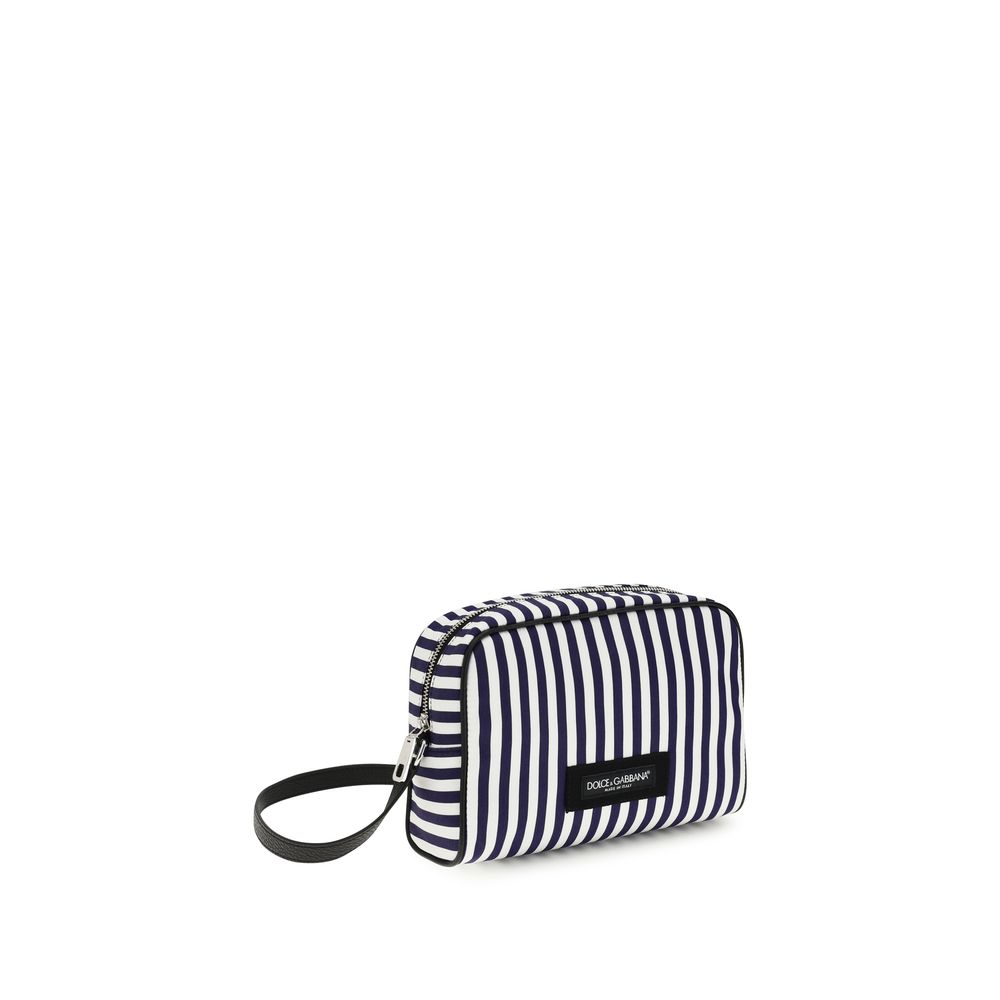 Handbag by Dolce & Gabbana for unisex in bos taurus nubuck calf leather polyester & viscose multicolor, palladium, signature & striped presents a ornamental silhouette, showcasing a secure zipper, ample cardholder, and versatile handle for a ornamental finish.