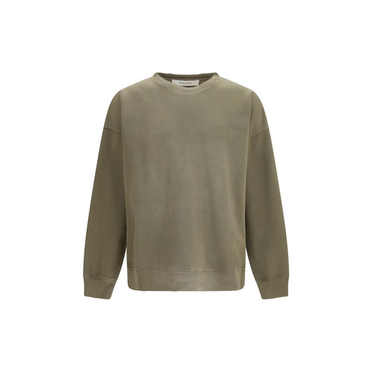 Sweatshirt by Golden Goose for men in cotton bicolour features an magnificent silhouette, showcasing a sophisticated crew neckline and detail for a truly magnificent finish.