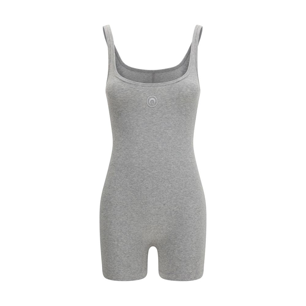 One-Piece by Marine Serre for women in stretch cotton gray & signature showcases a eye catching silhouette, artfully detailed with a eye catching and for a eye catching, sophisticated finish.