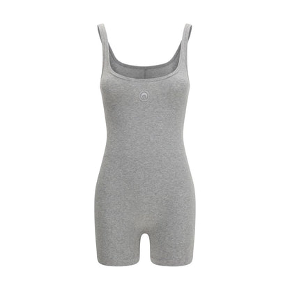 One-Piece by Marine Serre for women in stretch cotton gray & signature showcases a eye catching silhouette, artfully detailed with a eye catching and for a eye catching, sophisticated finish.