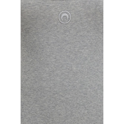 One-Piece by Marine Serre for women in stretch cotton gray & signature features a trendy silhouette, showcasing a sophisticated and for a trendy finish.