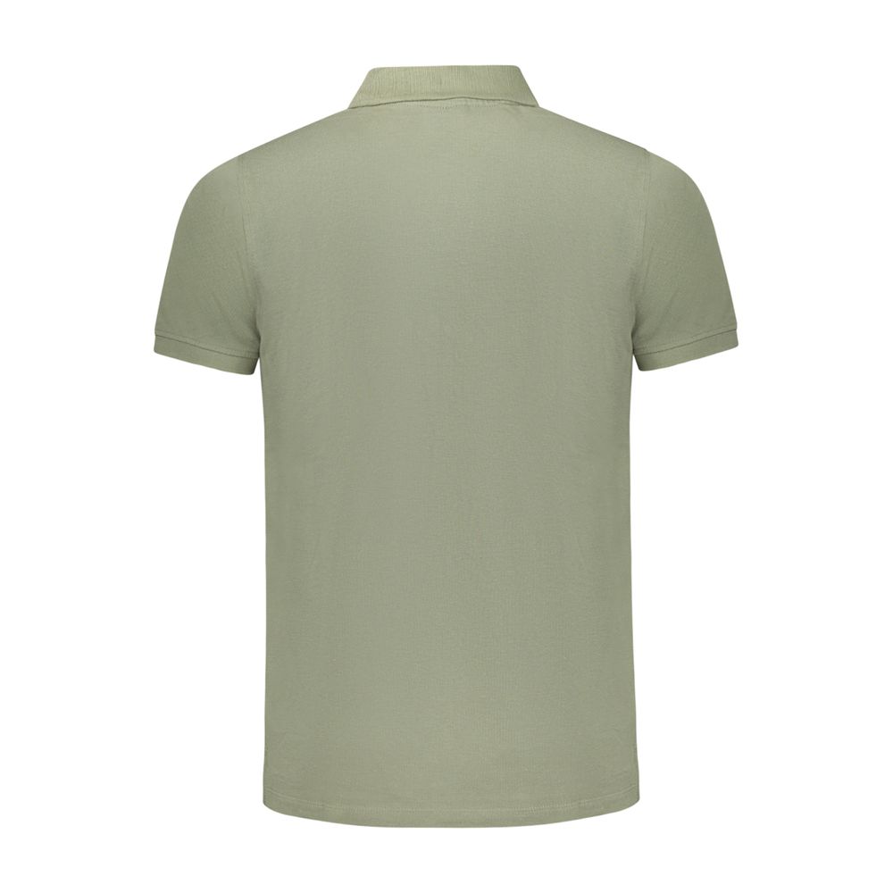 Polo Shirt by Norway 1963 for men in cotton green presents a distinguished silhouette, showcasing a sophisticated and distinguished for a truly distinguished finish.