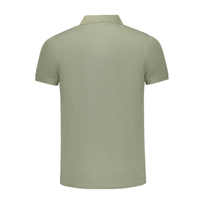 Polo Shirt by Norway 1963 for men in cotton green presents a distinguished silhouette, showcasing a sophisticated and distinguished for a truly distinguished finish.