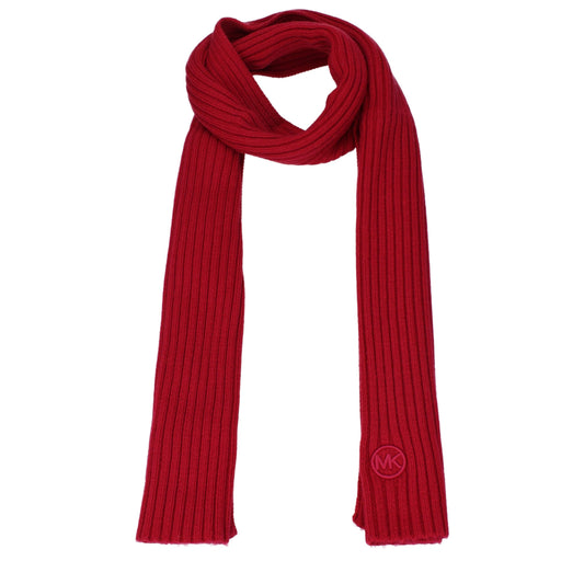 Scarf by Michael Kors for women in polyester fuchsia & pink presents a cosy silhouette, artfully capturing the sophisticated design and premium aesthetic of the Polyester Scarf.