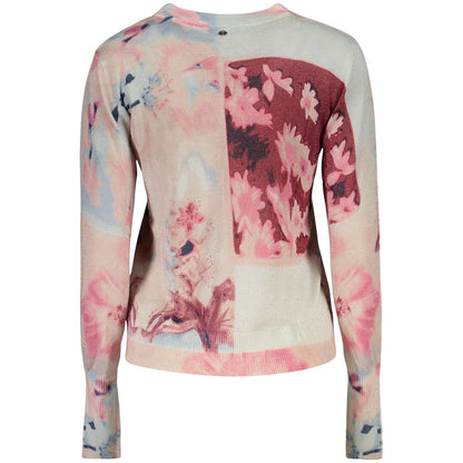 Sweatshirt by Desigual for women in polyamide viscose pink features an magnificent silhouette, showcasing a sophisticated and detail for a truly magnificent finish.