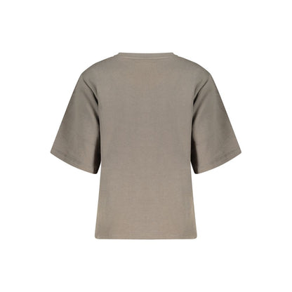 Sweatshirt by Desigual for women in cotton gray features a unrivaled silhouette with a refined and unrivaled detailing for a sophisticated look.