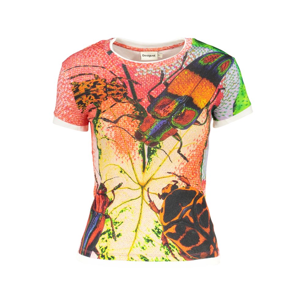 Desigual Women's Cotton T-Shirt - Red