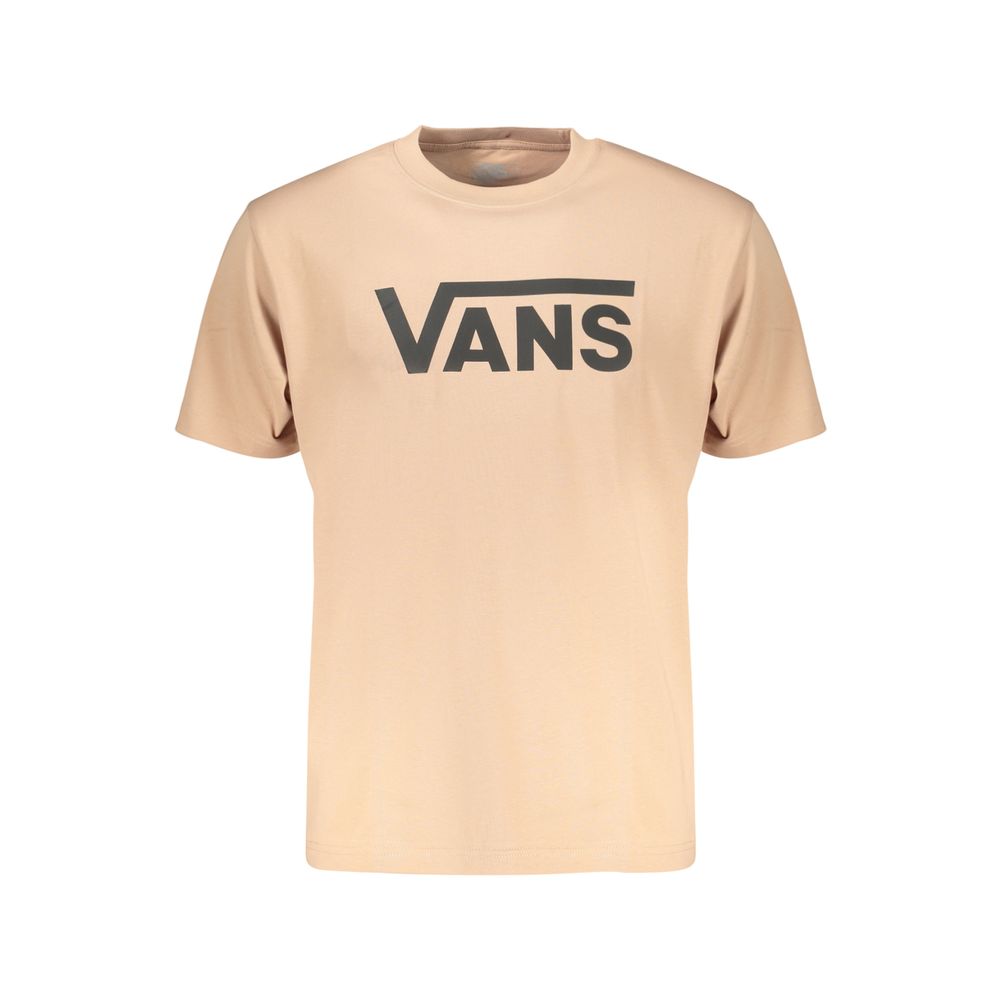 T-Shirt by Vans for men in cotton brown features an on trend silhouette, perfectly showcasing a on trend and for an elevated aesthetic.