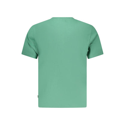 T-Shirt by Pepe Jeans for men in cotton green features an edgy silhouette, meticulously detailed with a sophisticated and for a truly edgy finish.