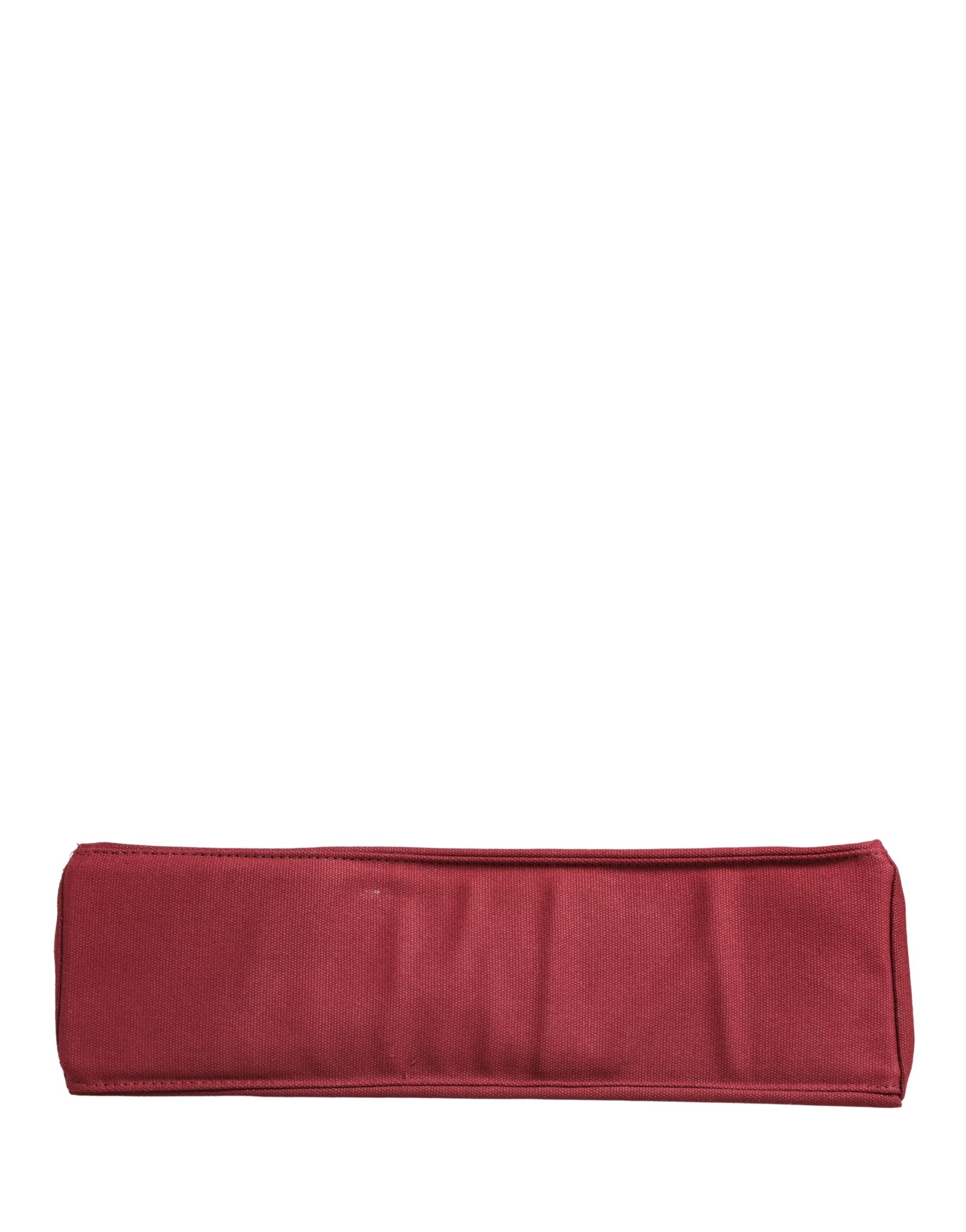 Shopper Tote Bag by SIF JAKOBS for women in cotton canvas burgundy features an jet-set-ready silhouette, showcasing the Cotton Canvas Shopper Tote Bag design with a secure , ample , and versatile handle.