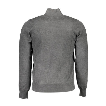 Cardigan by U.S. Grand Polo for men in nylon & viscose gray showcases a captivating silhouette, artfully detailed with a captivating and for a truly sophisticated captivating look.