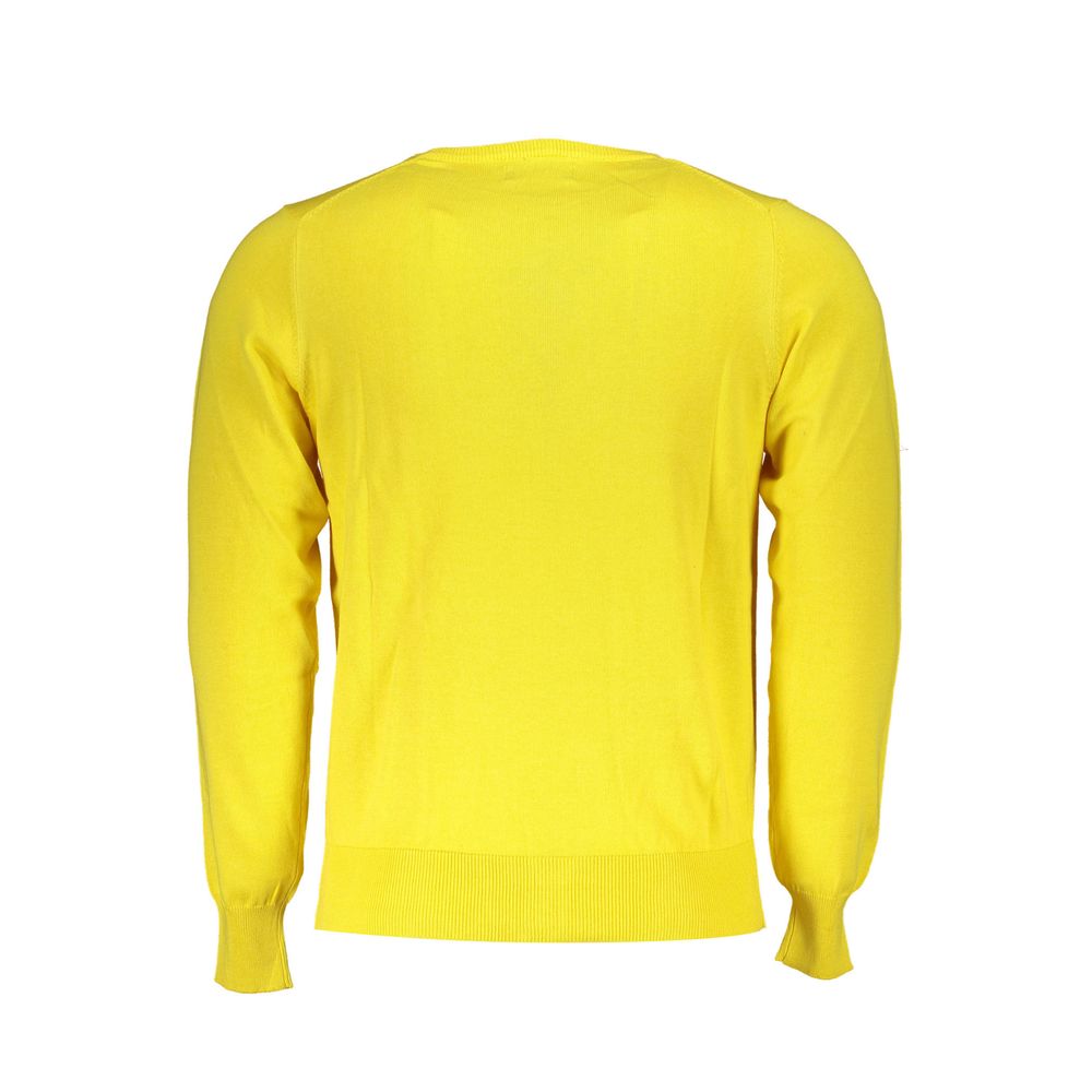 Sweatshirt by U.S. Grand Polo for men in cotton yellow features a unrivaled silhouette with a refined and unrivaled detailing for a sophisticated look.