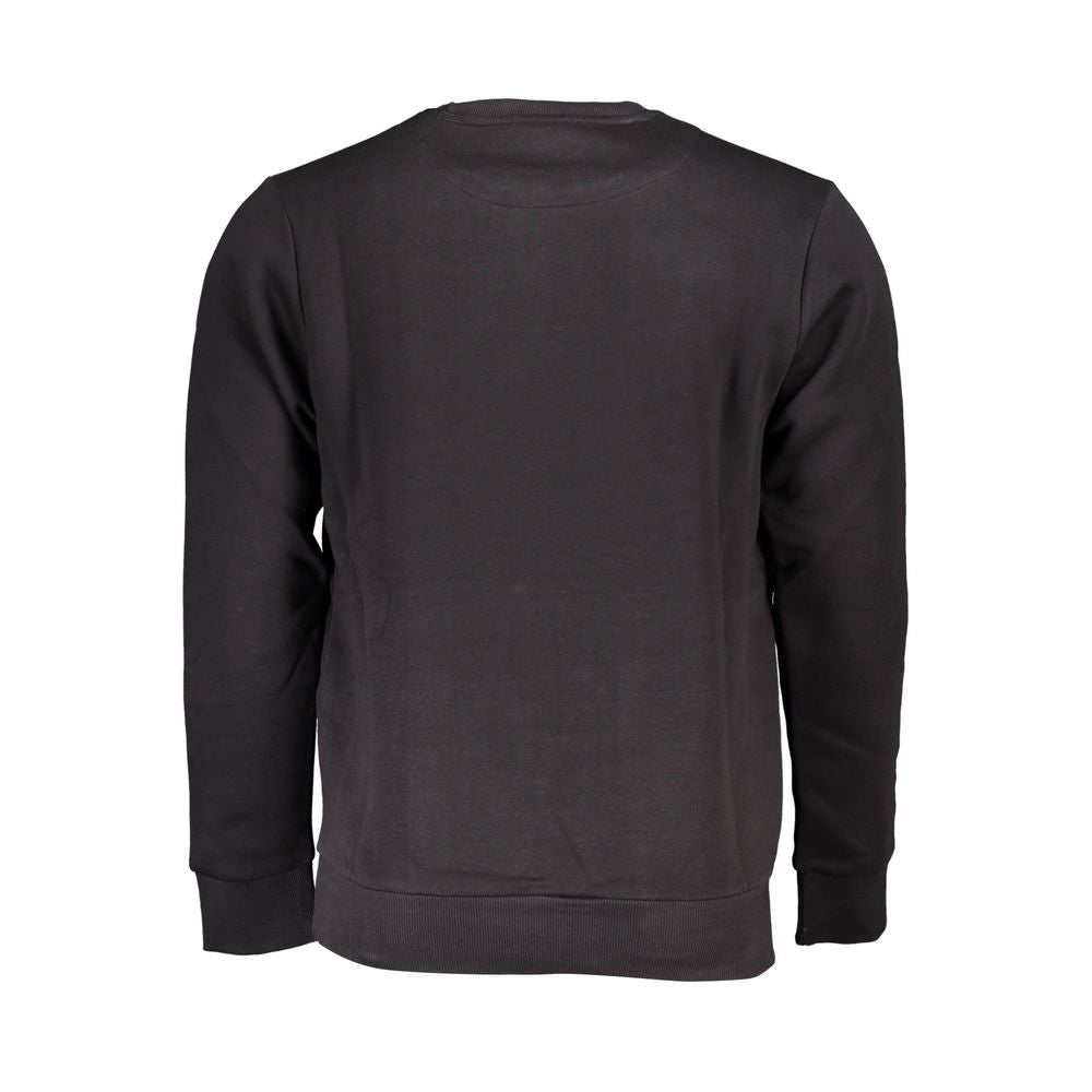 Sweatshirt by U.S. Grand Polo for men in cotton polyester black presents a smart casual silhouette, featuring a smart casual and for a sophisticated look.