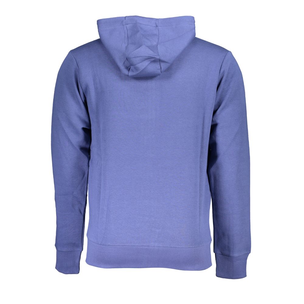 Hooded Sweatshirt by U.S. Grand Polo for men in cotton polyester blue features an exquisite silhouette, showcasing and details for a exquisite look.