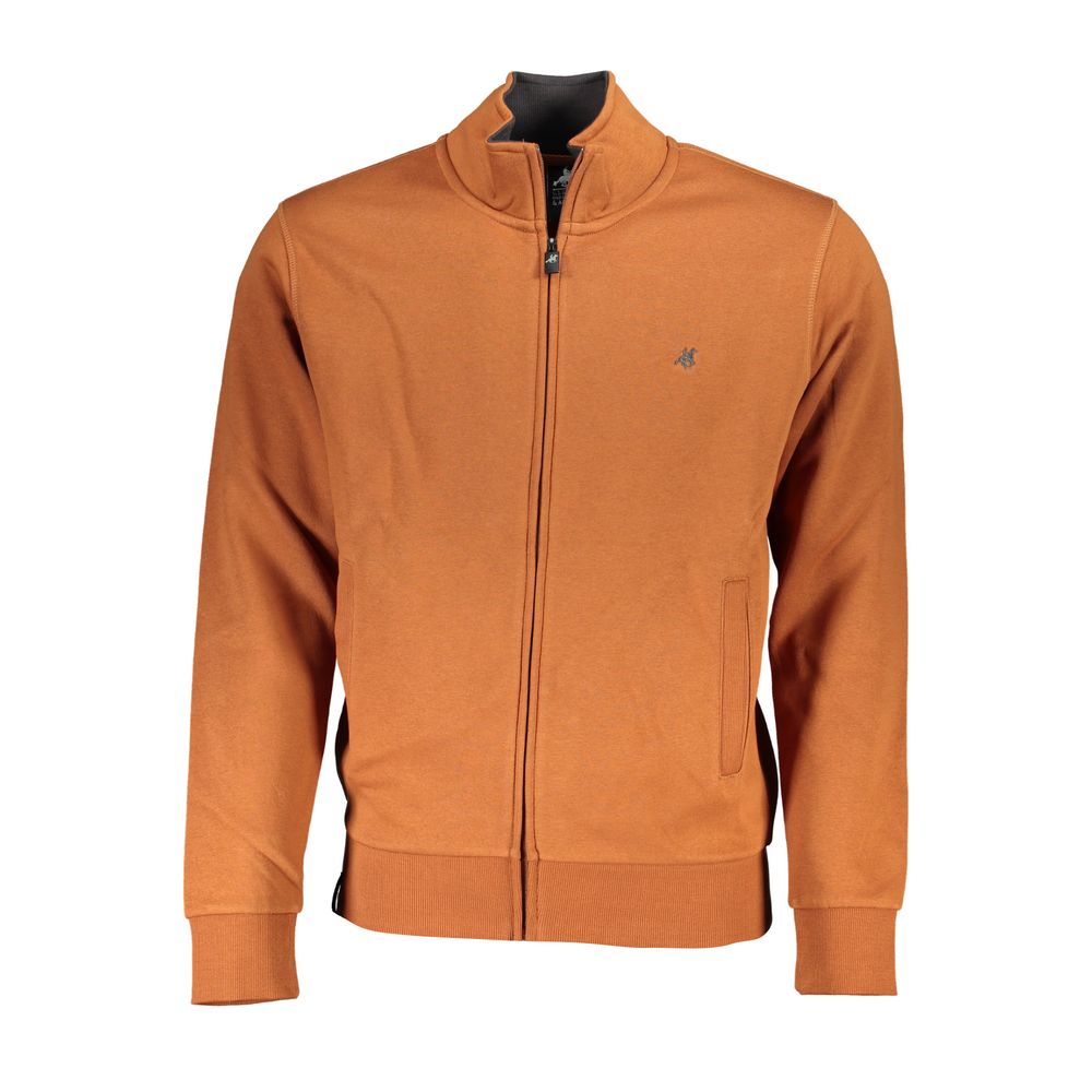 Sweatshirt by U.S. Grand Polo for men in cotton polyester brown features a unrivaled silhouette with a refined and unrivaled detailing for a sophisticated look.