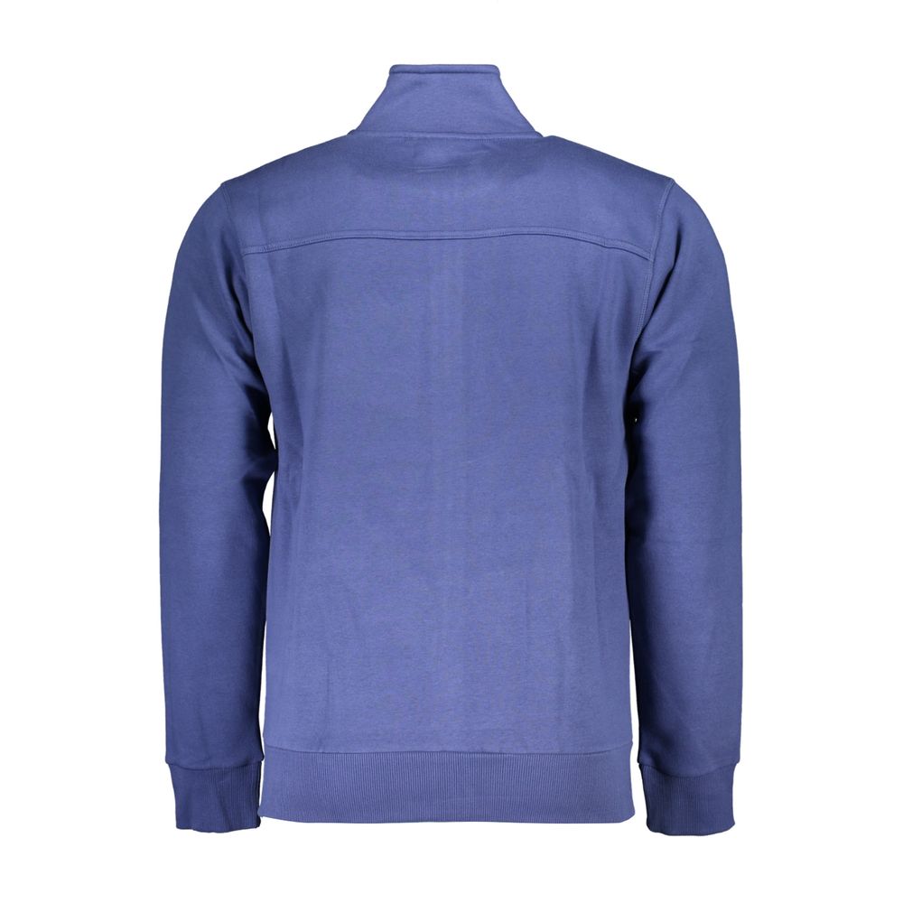 Sweatshirt by U.S. Grand Polo for men in cotton polyester blue features an exquisite silhouette, showcasing and details for a exquisite look.
