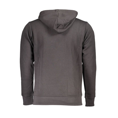 Hooded Sweatshirt by U.S. Grand Polo for men in cotton polyester gray features an provocated silhouette, detailed with a provocated and a refined for a sophisticated aesthetic.