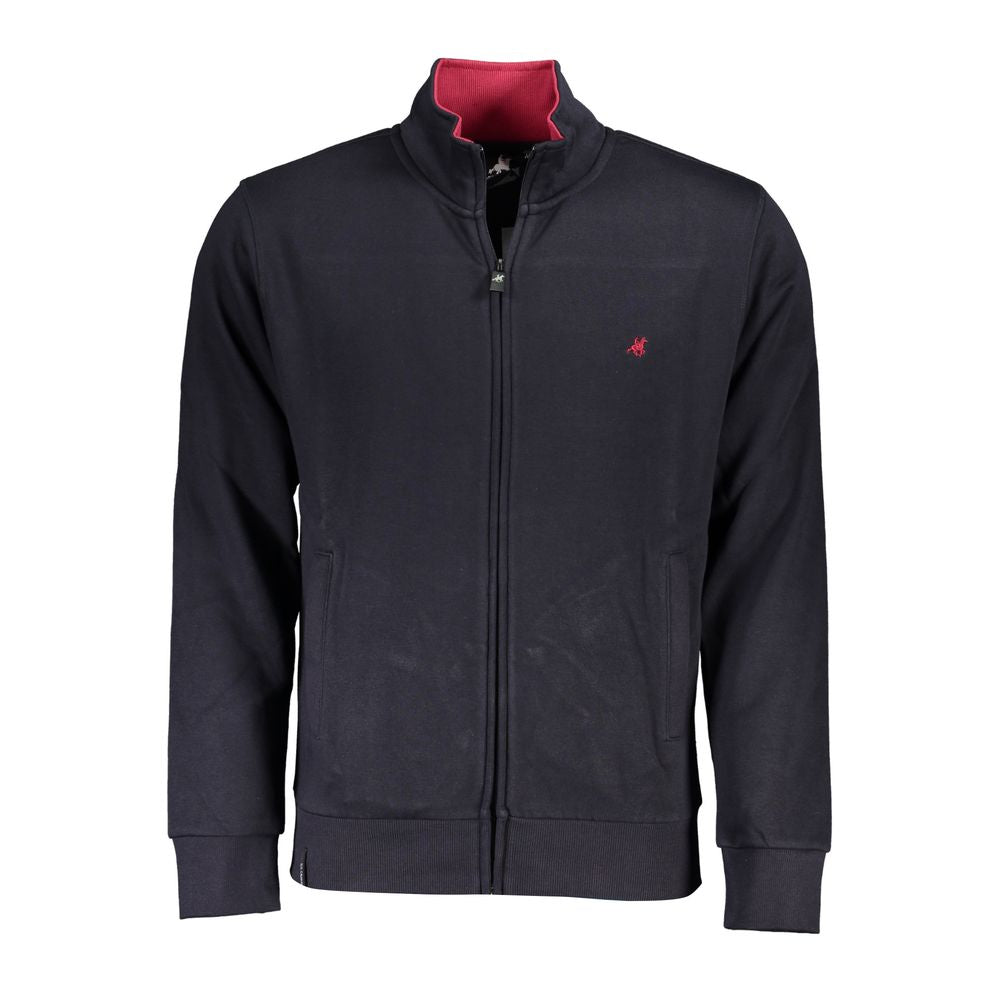 Sweatshirt by U.S. Grand Polo for men in cotton polyester blue features a unrivaled silhouette with a refined and unrivaled detailing for a sophisticated look.