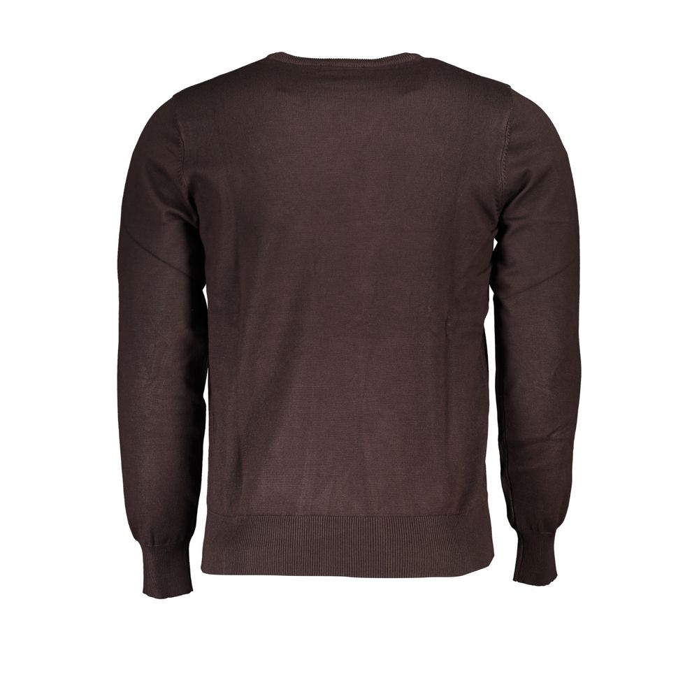 Sweatshirt by U.S. Grand Polo for men in nylon & viscose brown & green features a unrivaled silhouette with a refined and unrivaled detailing for a sophisticated look.