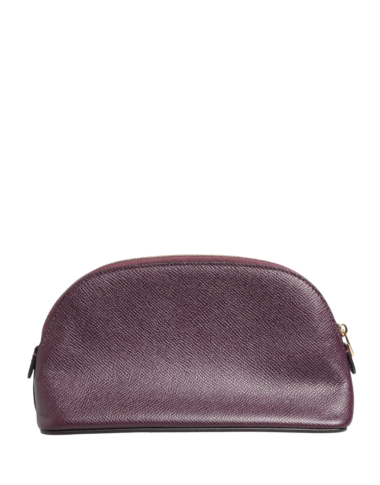 Card Case by Dolce & Gabbana for women in calfskin leather purple features a polished Calfskin Leather Card Case design with polished zip-around.
