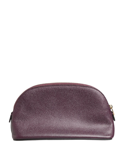 Card Case by Dolce & Gabbana for women in calfskin leather purple features a polished Calfskin Leather Card Case design with polished zip-around.