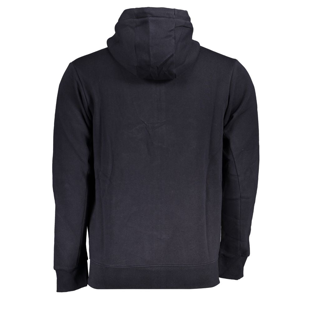 Hooded Sweatshirt Hoodie by U.S. Grand Polo for men in cotton polyester blue features a authentic silhouette, showcasing a sophisticated and authentic detail for a refined finish.
