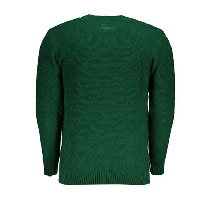 Sweatshirt by U.S. Grand Polo for men in acrylic green & signature features a unrivaled silhouette with a refined and unrivaled detailing for a sophisticated look.