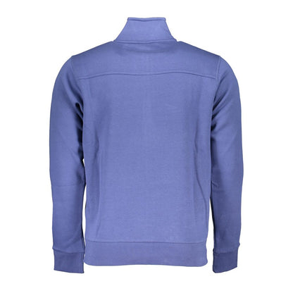 Sweatshirt by U.S. Grand Polo for men in cotton polyester blue features an exquisite silhouette, showcasing and details for a exquisite look.