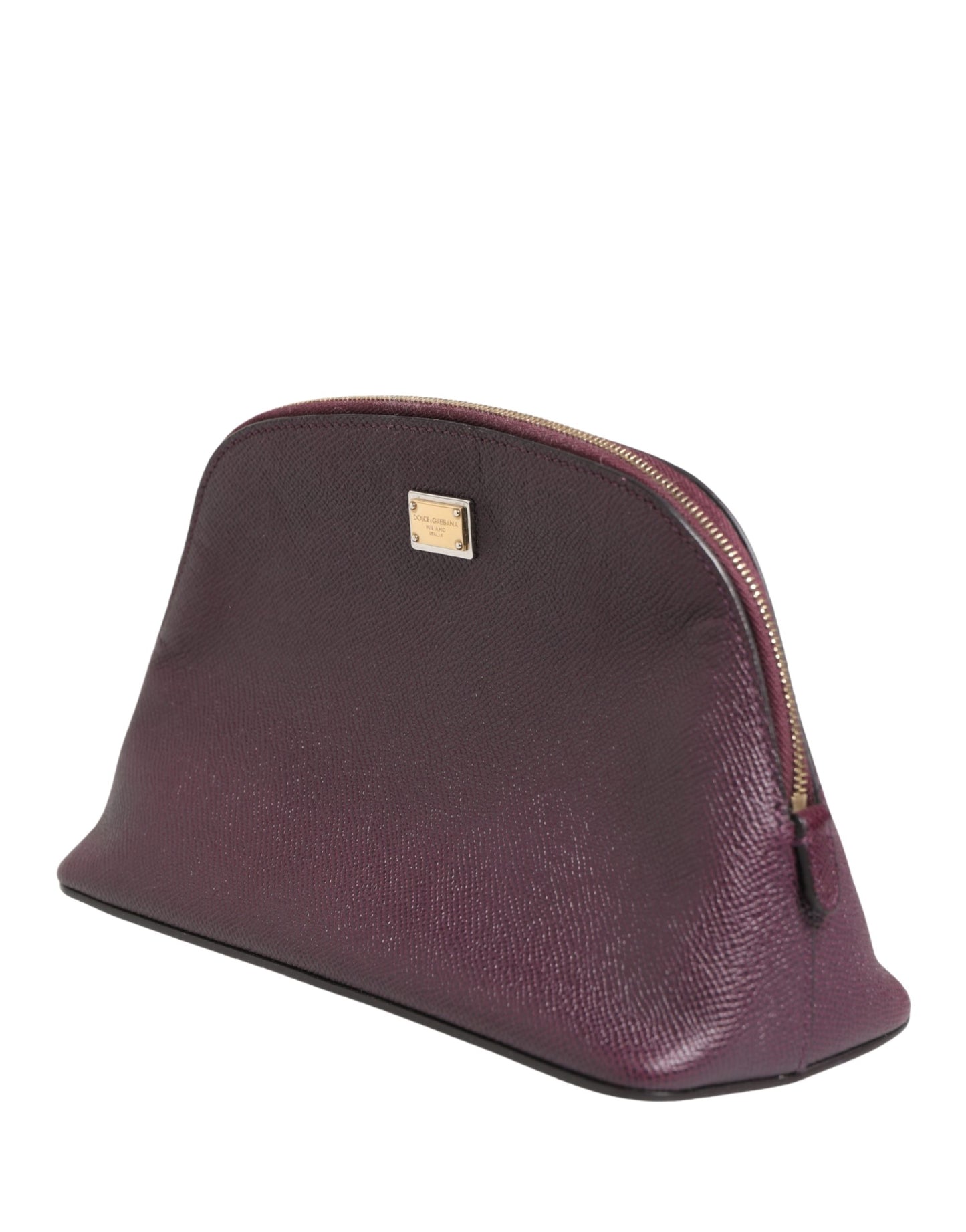 Card Case by Dolce & Gabbana for women in calfskin leather black & purple showcases a couture-grade silhouette from the Calfskin Leather Card Case collection, highlighting functional zip-around for a couture-grade finish.