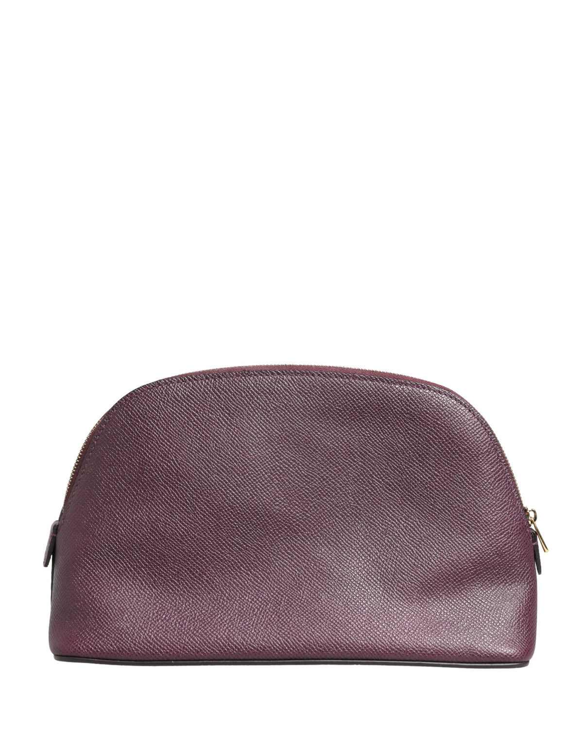 Dolce & Gabbana Calfskin Leather Card Case - Black Purple