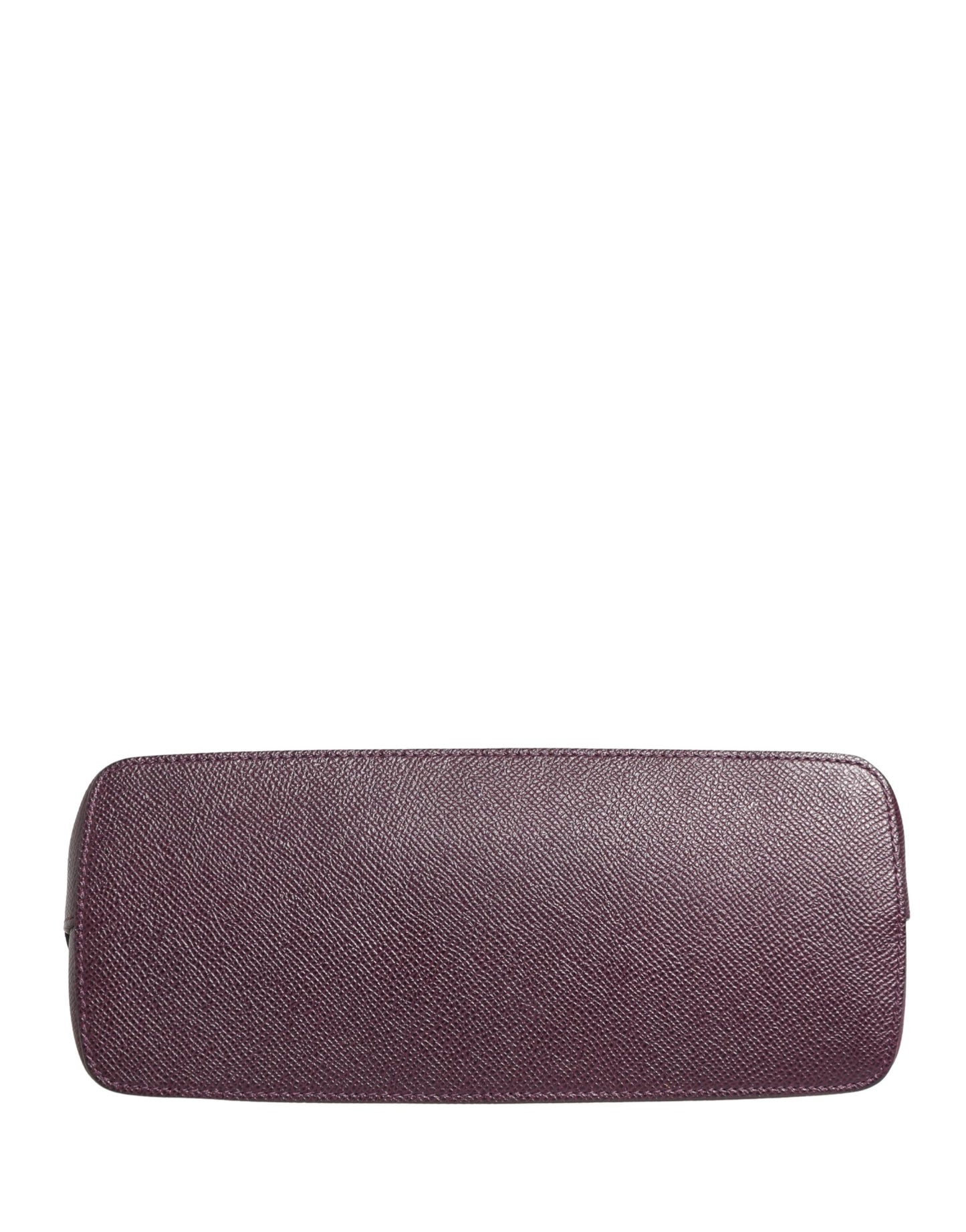 Card Case by Dolce & Gabbana for women in calfskin leather black & purple features a sleek silhouette, showcasing the sleek design of the Calfskin Leather Card Case with functional zip-around for a premium look.