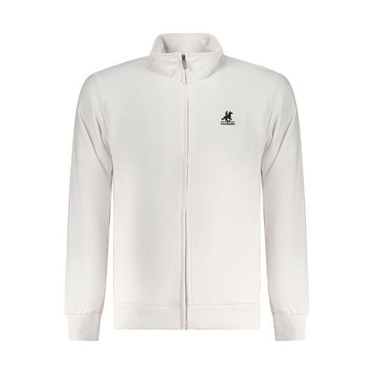Sweatshirt by U.S. Grand Polo for men in cotton polyester white features an provocated silhouette, detailed with a provocated and a refined for a sophisticated aesthetic.