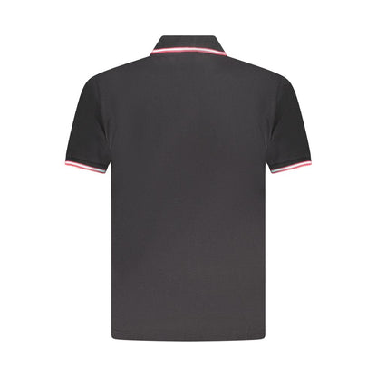 This Polo Shirt by U.S. Grand Polo for men in cotton black presents a flawless silhouette, showcasing flawless detailing and a refined for a truly flawless aesthetic.