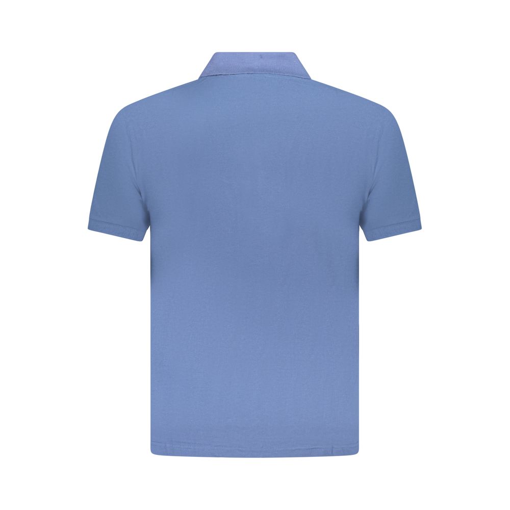 This Polo Shirt by U.S. Grand Polo for men in cotton blue presents a flawless silhouette, showcasing flawless detailing and a refined for a truly flawless aesthetic.